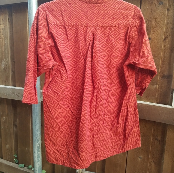 Tejal Cotton Blouse Button Placket Detail L - Picture 5 of 5